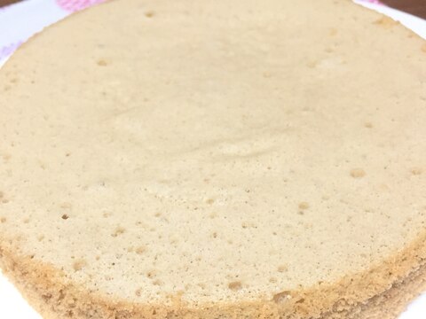 計量カップで量る 米粉のスポンジケーキ